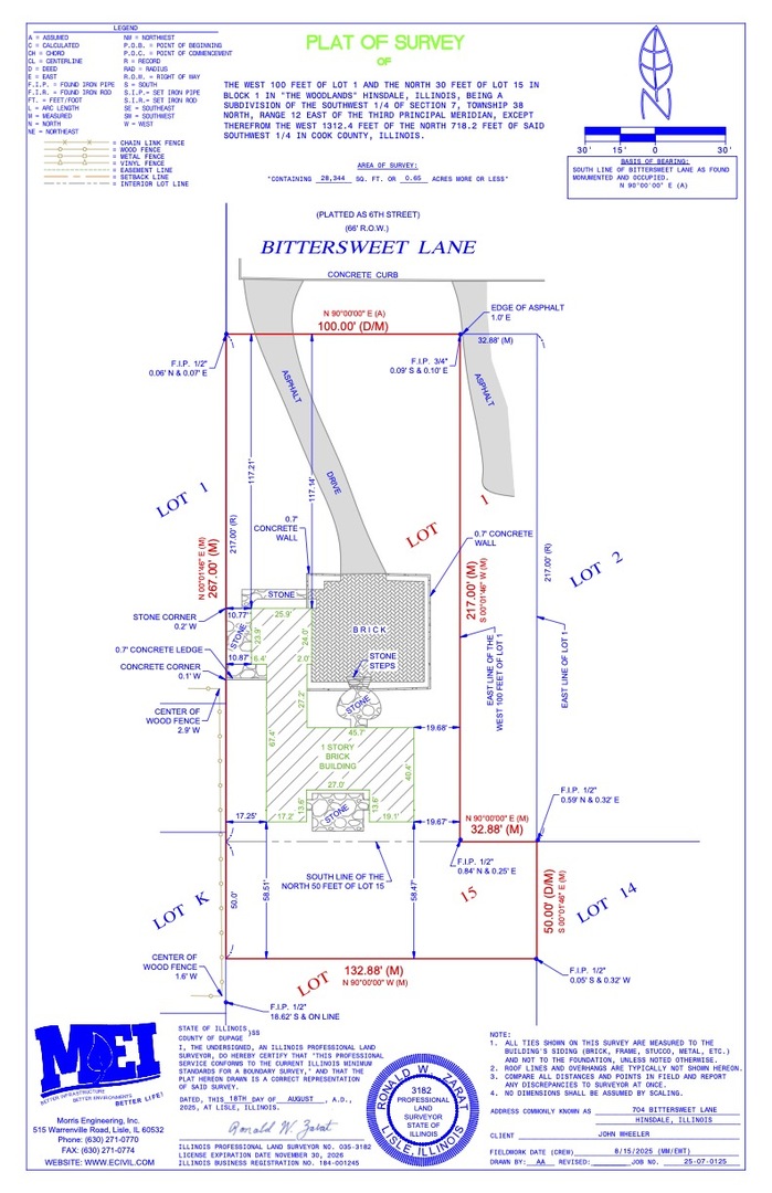 704 Bittersweet Lane Hinsdale IL 60521