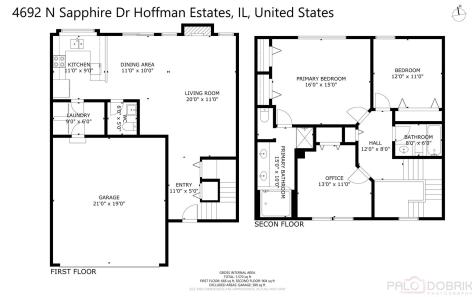 4692 North Sapphire Drive Hoffman Estates IL 60192