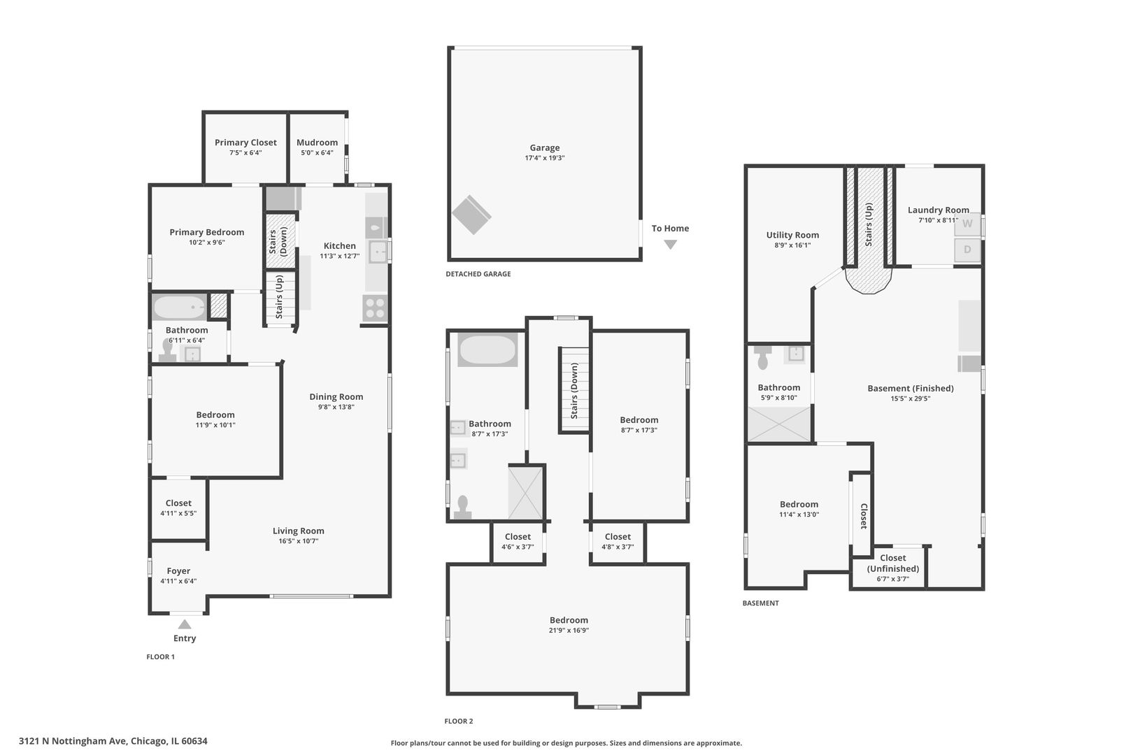 3121 North Nottingham Avenue Chicago IL 60634