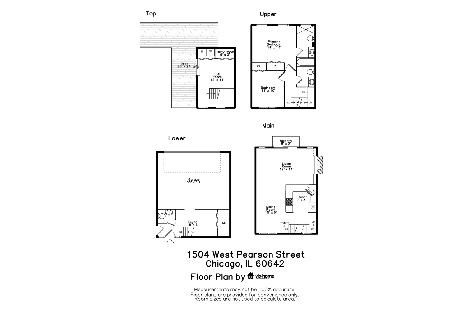 1504 West Pearson Street Chicago IL 60642