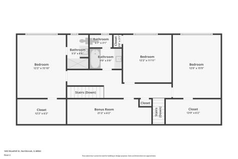 1443 Woodhill Drive Northbrook IL 60062