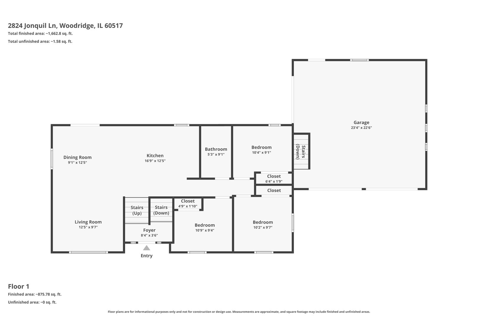 2824 Jonquil Lane Woodridge IL 60517
