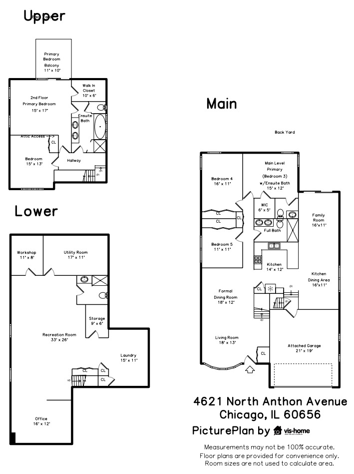 4621 North Anthon Avenue Chicago IL 60656