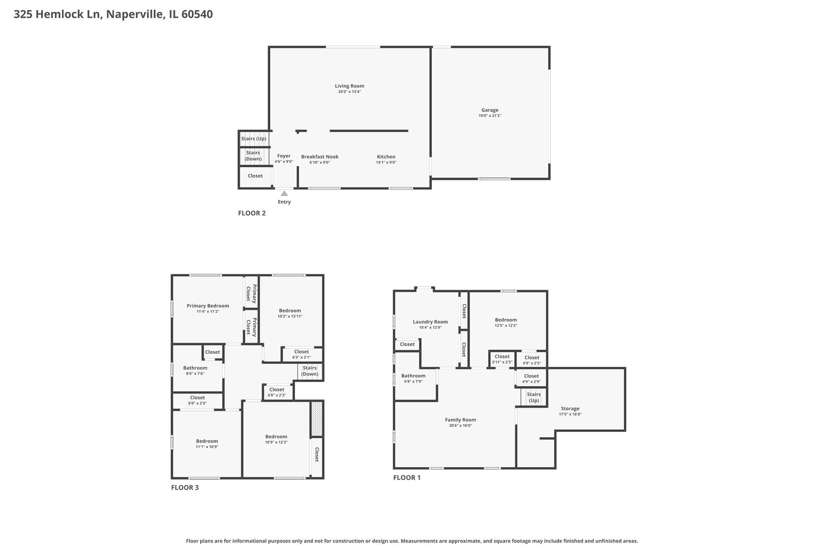 325 Hemlock Lane Naperville IL 60540