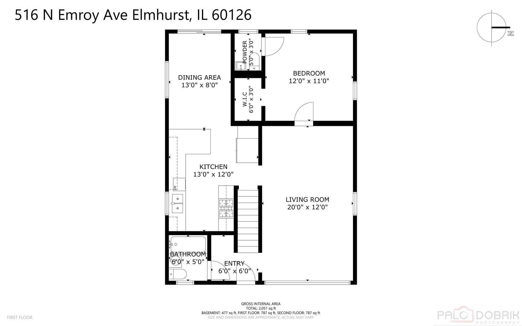 516 North Emroy Avenue Elmhurst IL 60126