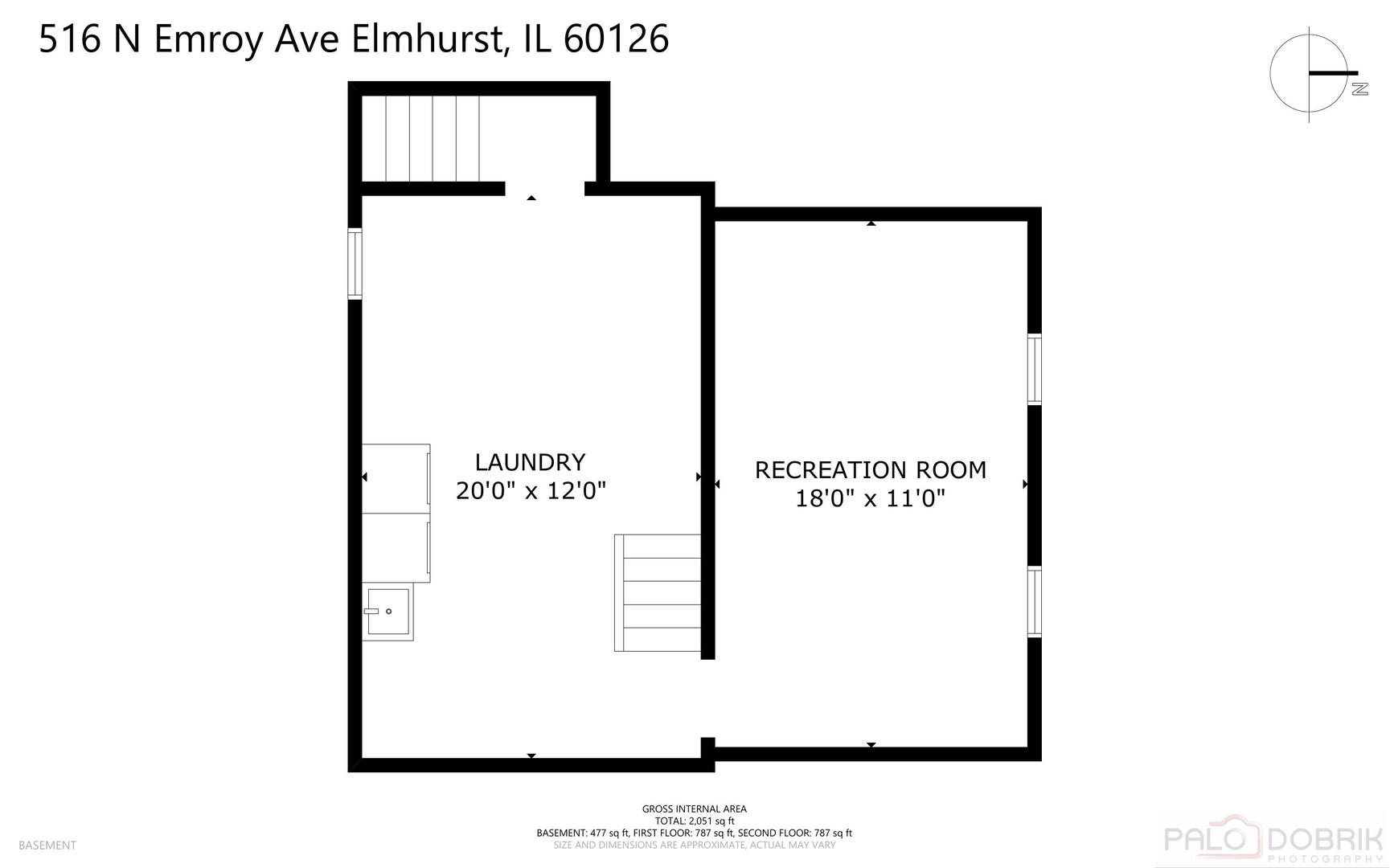516 North Emroy Avenue Elmhurst IL 60126