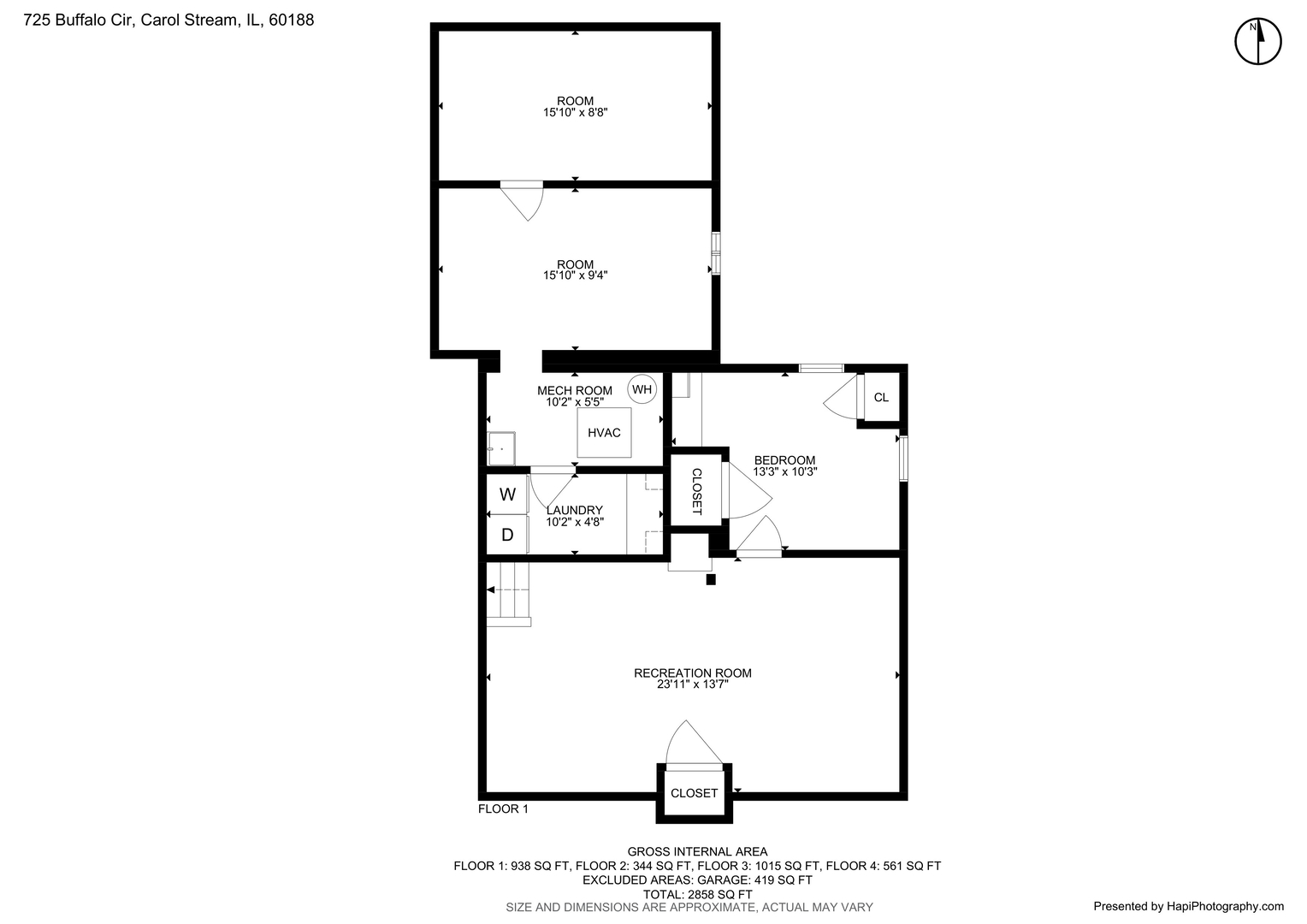 725 Buffalo Circle Carol Stream IL 60188