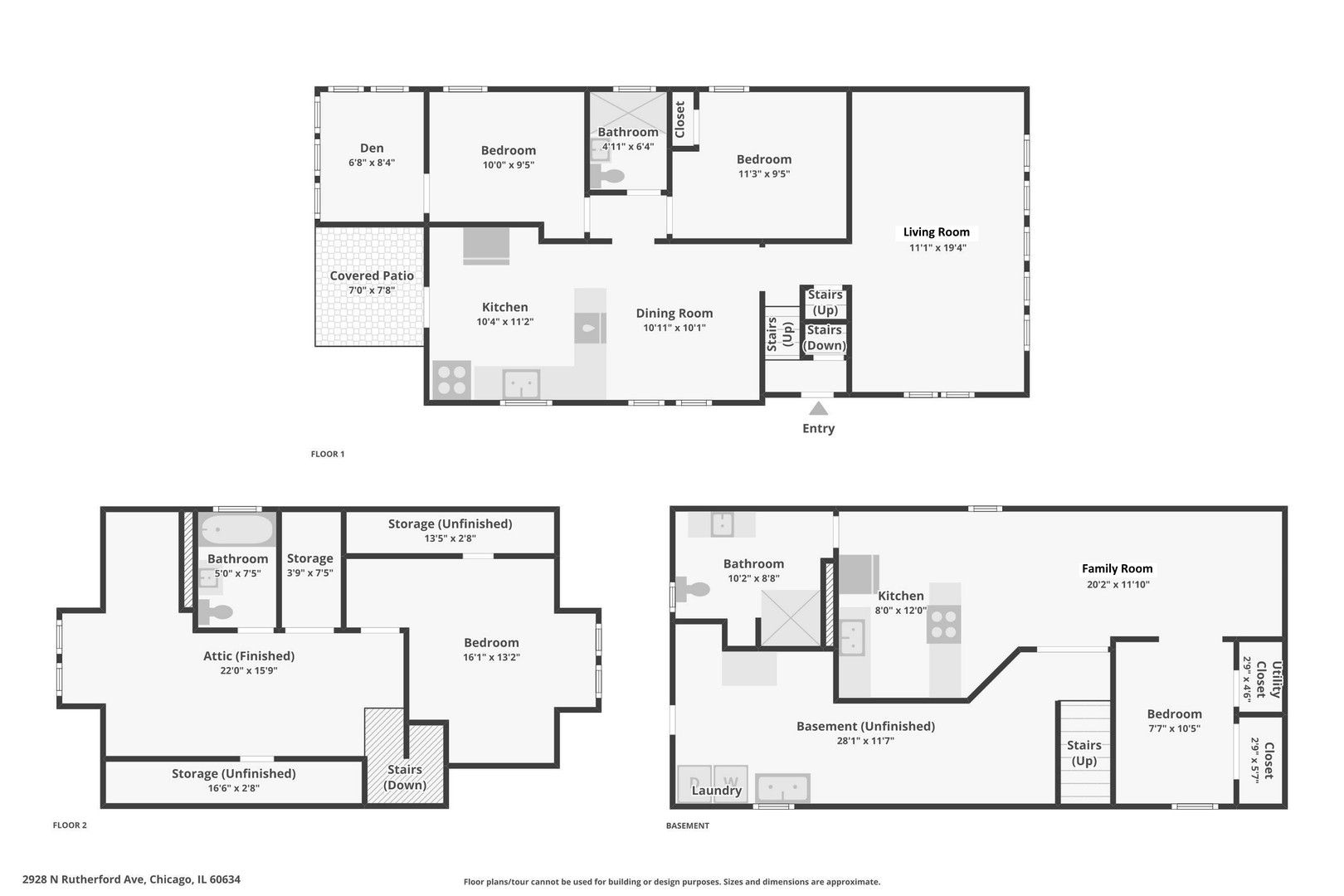 2928 North Rutherford Avenue Chicago IL 60634