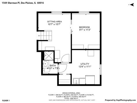 1569 Sherman Place Des Plaines IL 60016