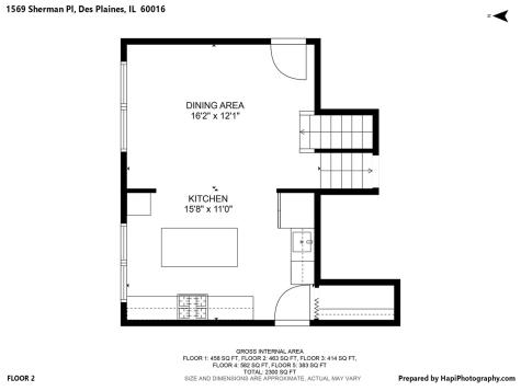 1569 Sherman Place Des Plaines IL 60016