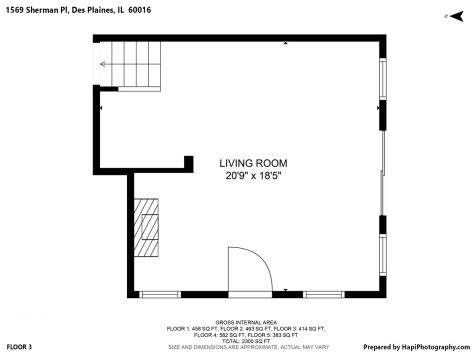 1569 Sherman Place Des Plaines IL 60016
