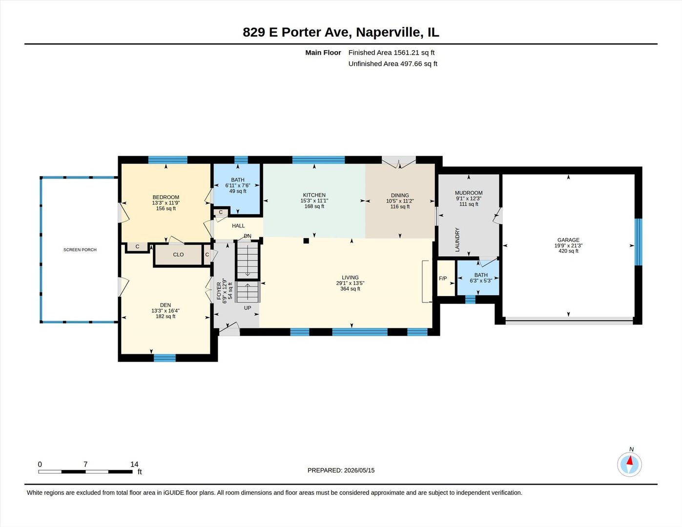 829 East Porter Avenue Naperville IL 60540