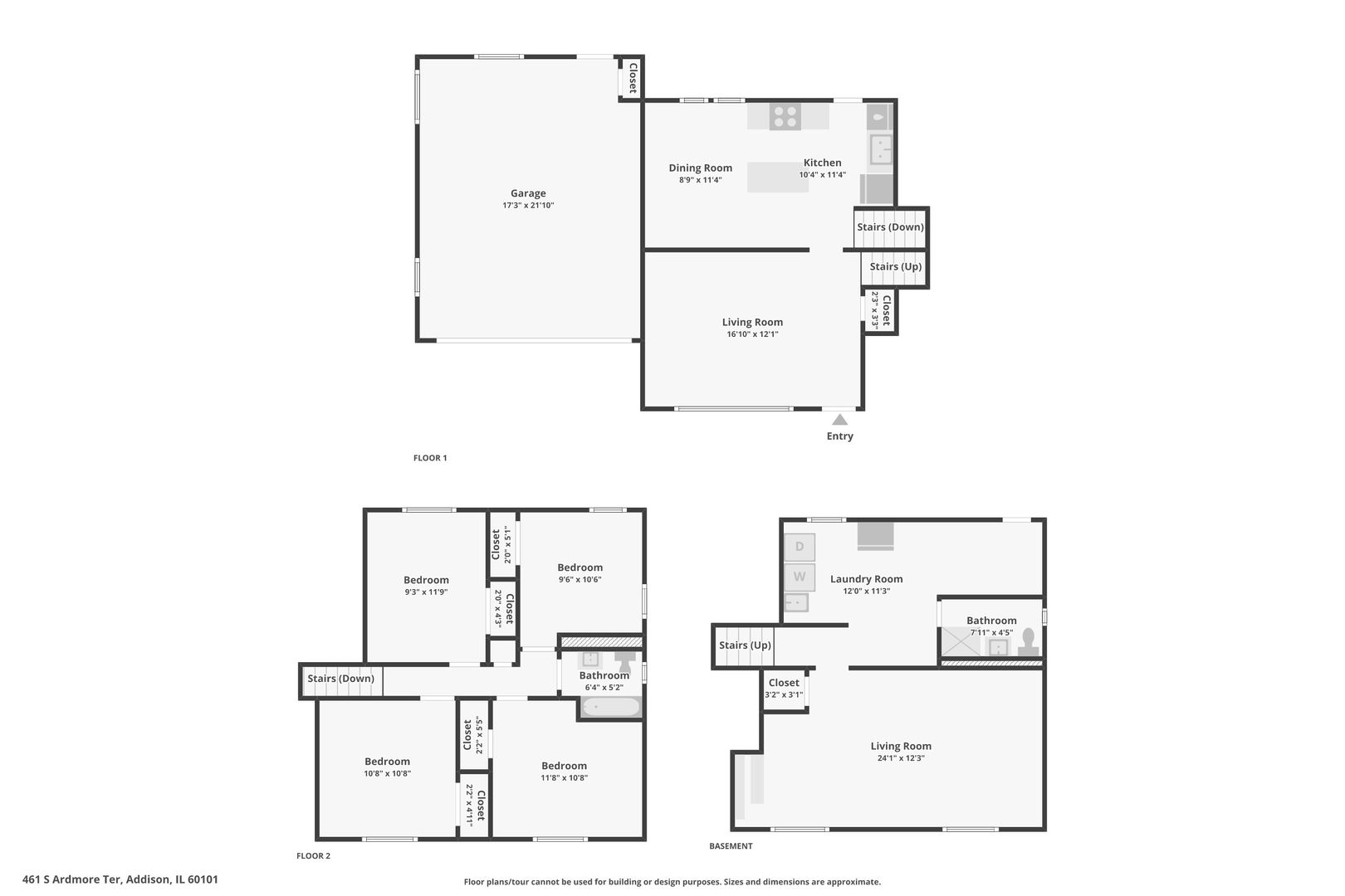 461 South Ardmore Terrace Addison IL 60101