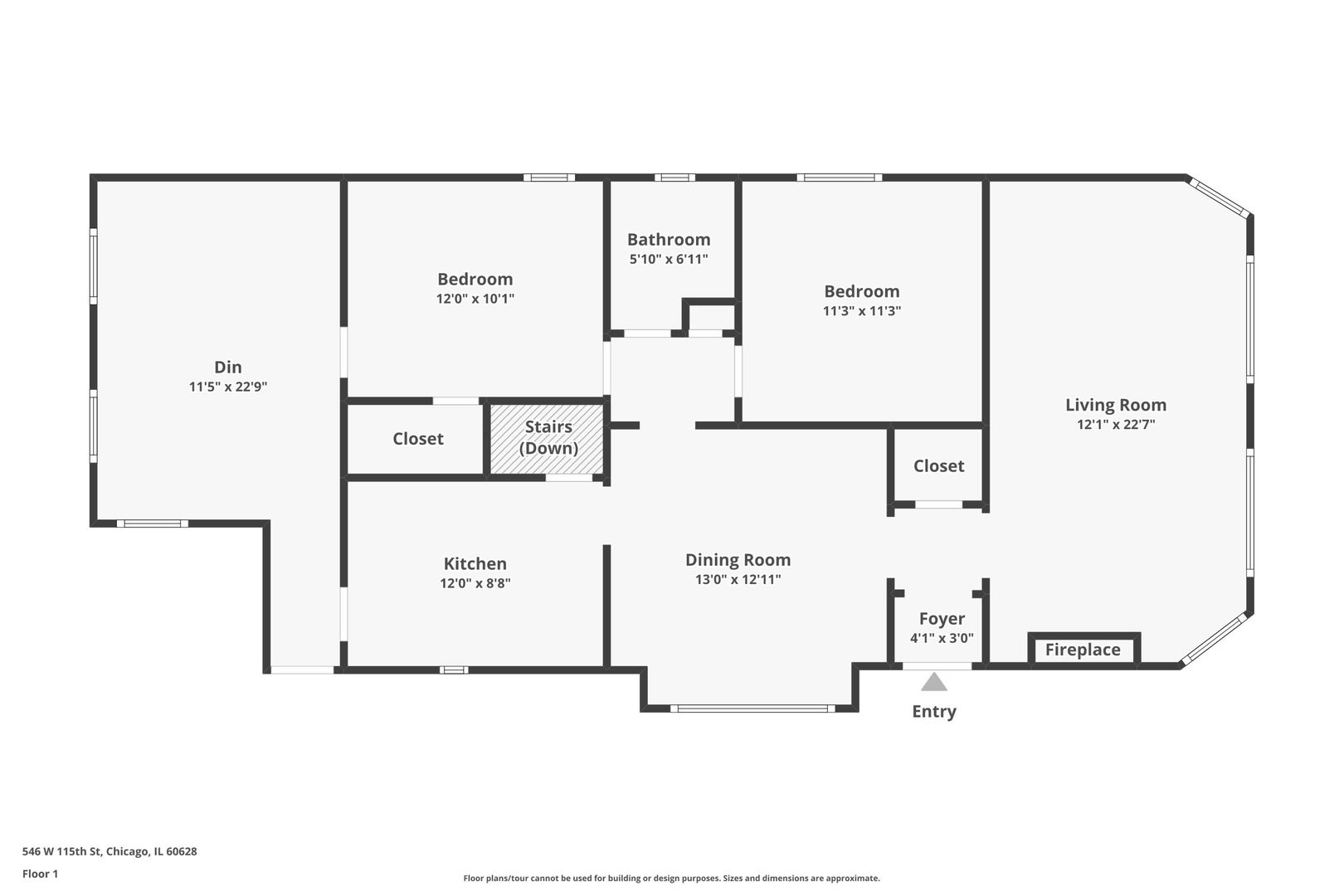 546 West 115th Street Chicago IL 60628