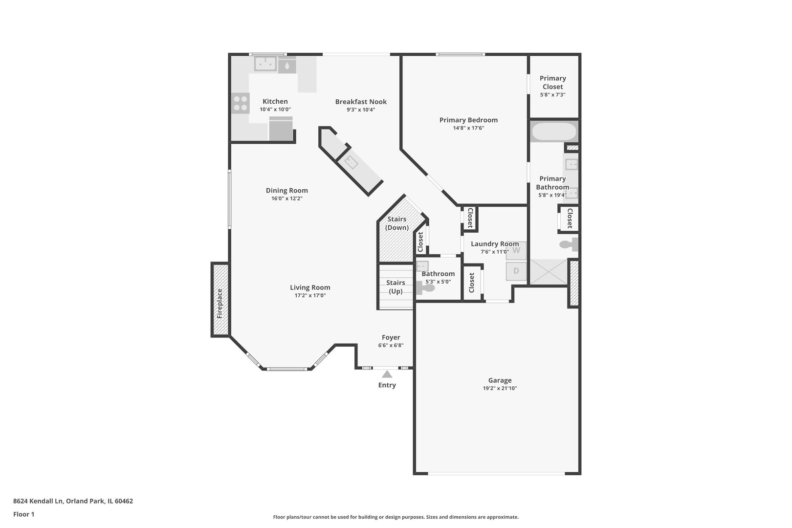 8624 Kendall Lane Orland Park IL 60462