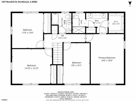 1427 Woodhill Drive Northbrook IL 60062