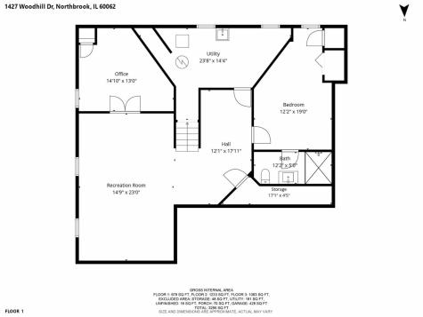 1427 Woodhill Drive Northbrook IL 60062