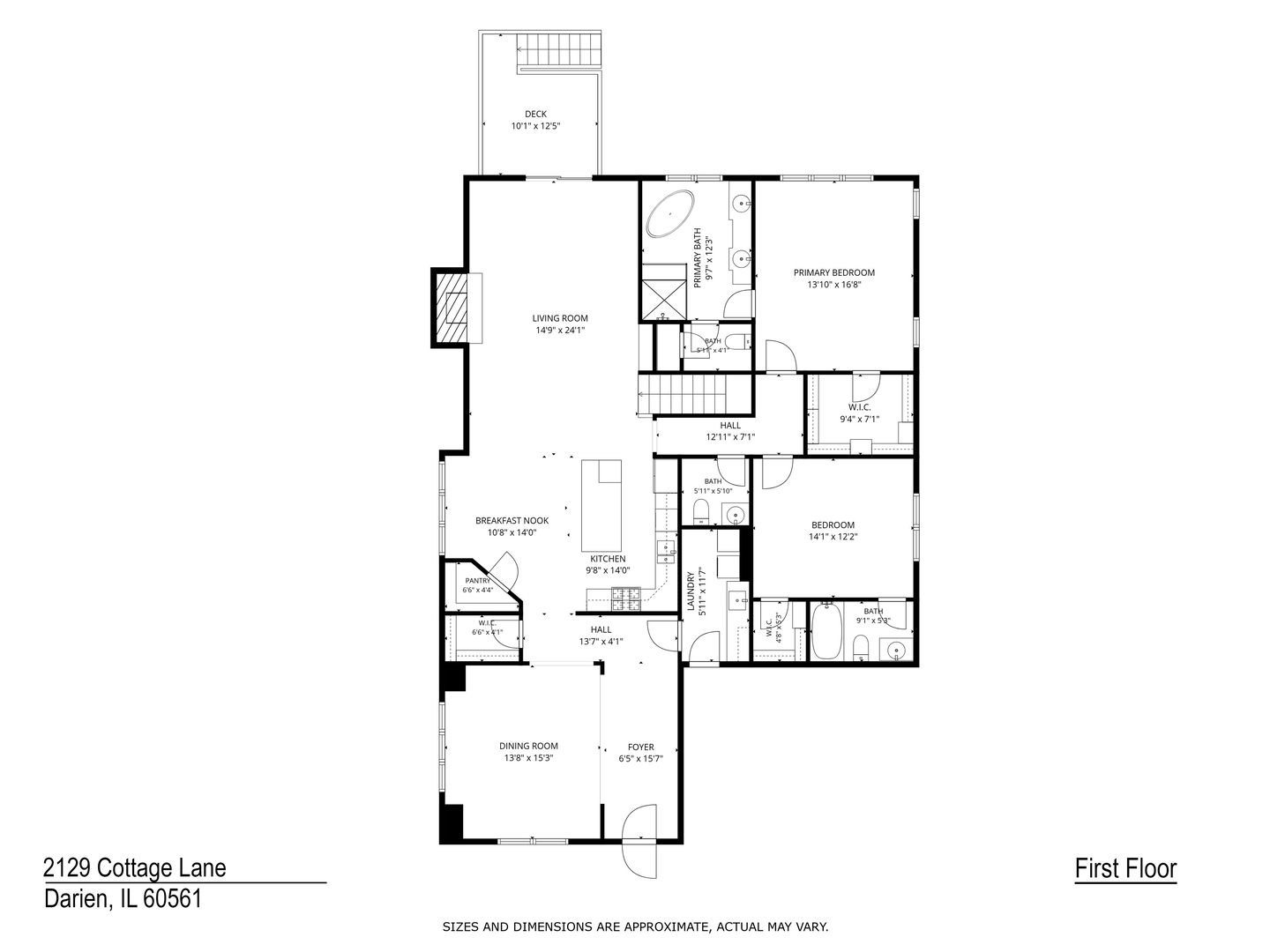 2129 Cottage Lane Darien IL 60561