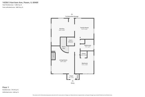 14336 South Harrison Avenue Posen IL 60469