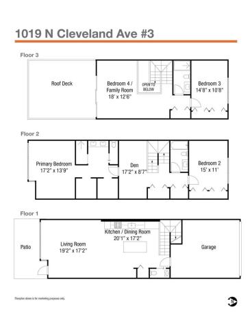 1019 North Cleveland Avenue Chicago IL 60610