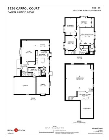 1526 Carrol Court Darien IL 60561