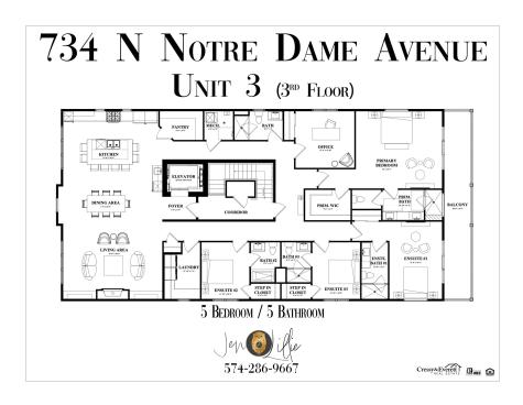 734 N Notre Dame Avenue South Bend IN 46617