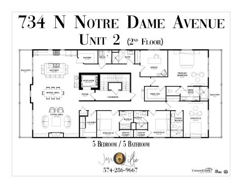 734 N Notre Dame Avenue South Bend IN 46617