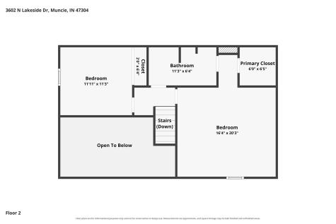 3602 N Lakeside Drive Muncie IN 47304