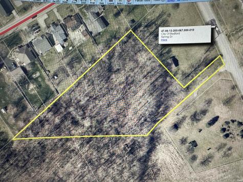 Tbd Spring Drive Bedford IN 47421