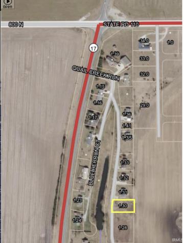 TBD Tbd Quail Creek Run Road Culver IN 46511
