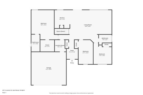 2411 Cranston Street South Bend IN 46614