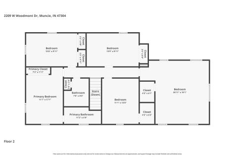 2209 W Woodmont Drive Muncie IN 47304