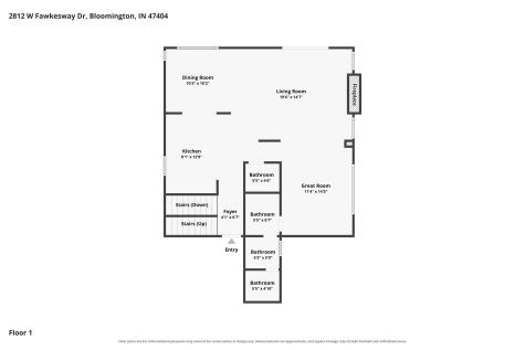 2812 W Fawkesway Drive Bloomington IN 47404