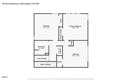 2812 W Fawkesway Drive Bloomington IN 47404