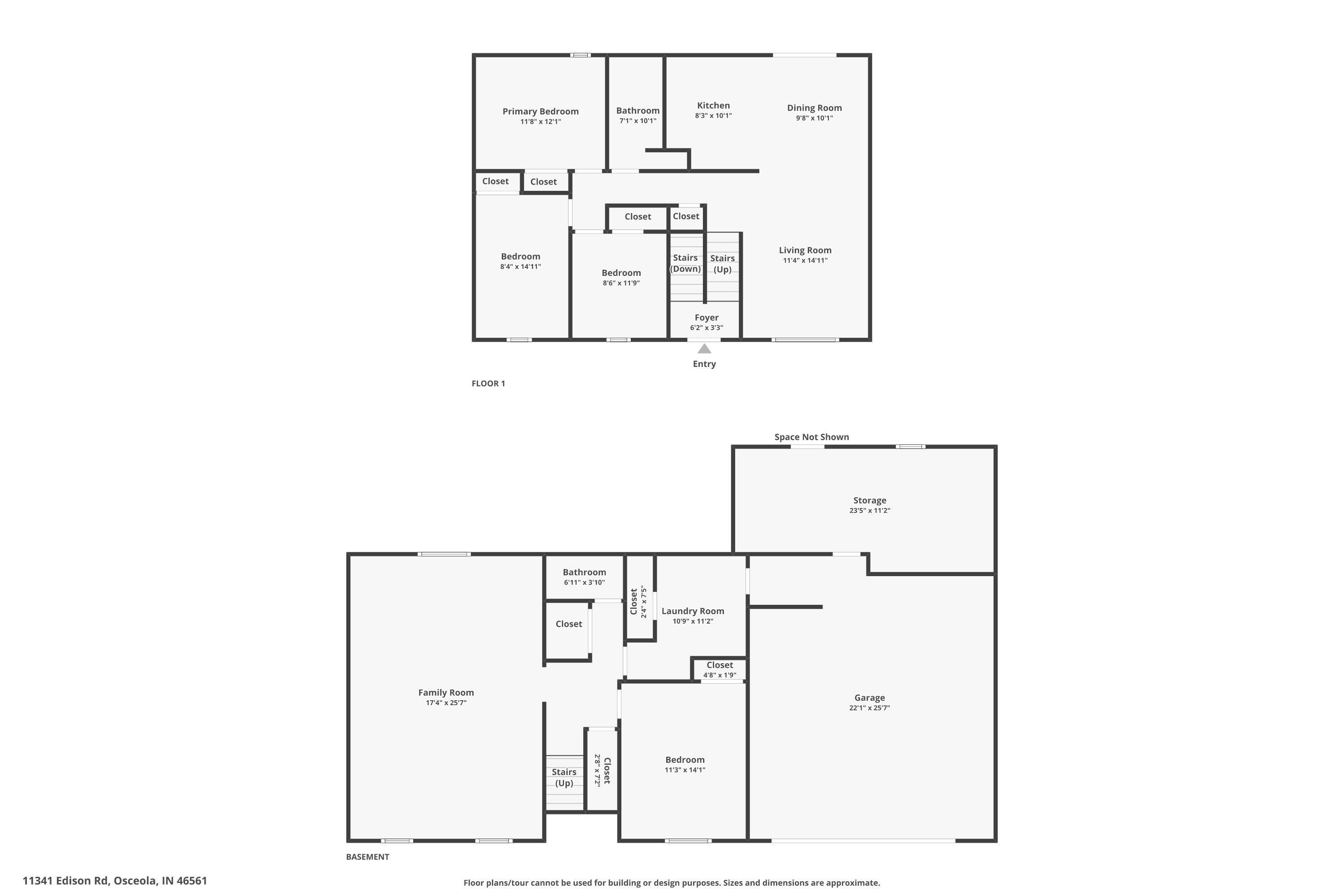 11341 Edison Road Osceola IN 46561