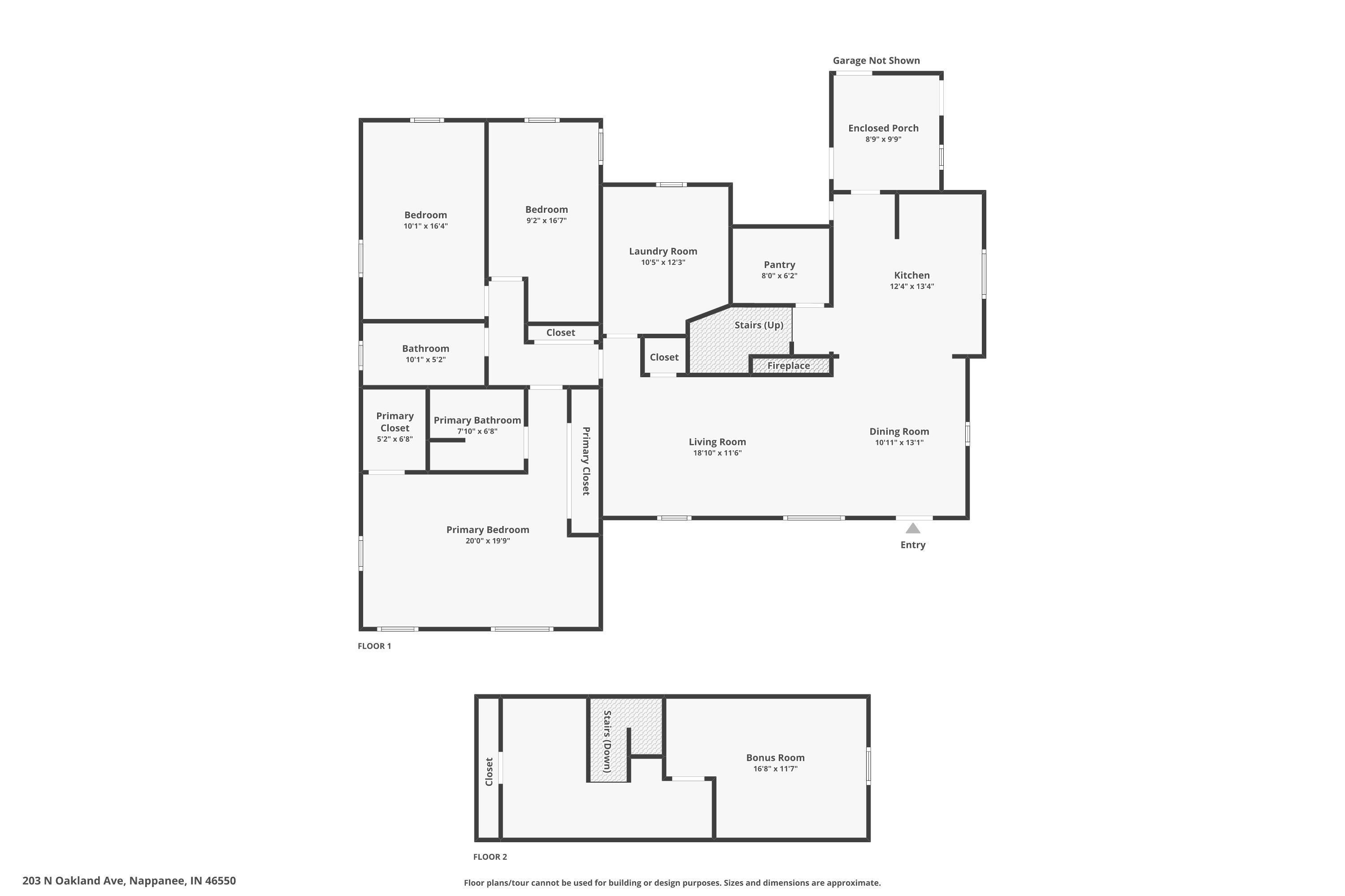 203 N Oakland Avenue Nappanee IN 46550
