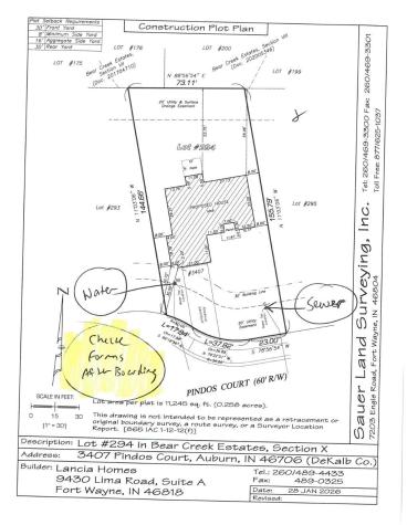 3407 Pindos Court Auburn IN 46706