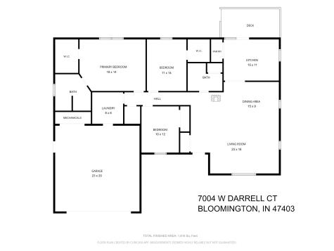 7004 W Darrell Court Bloomington IN 47403
