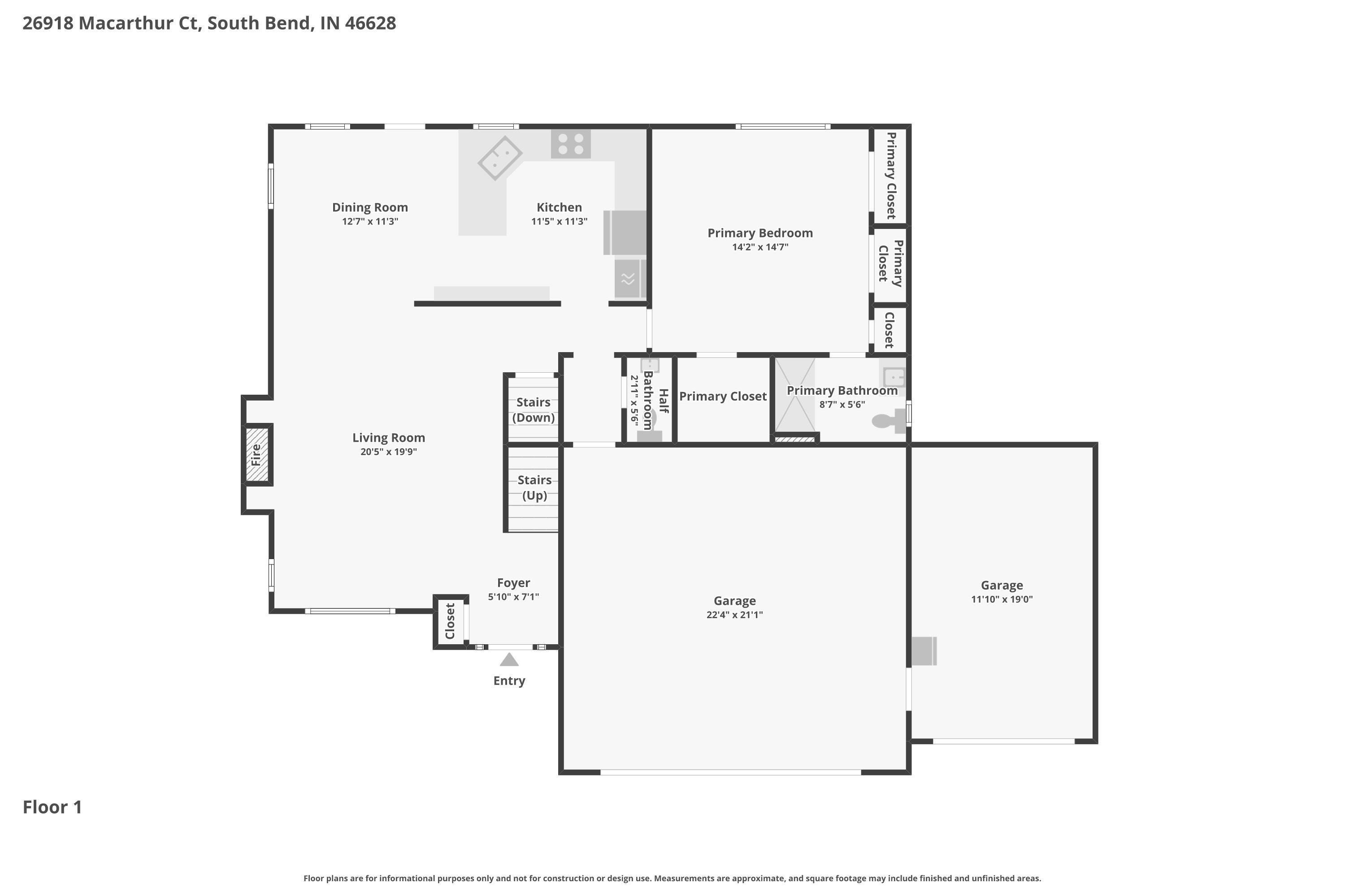 26918 Mc Arthur Court South Bend IN 46628