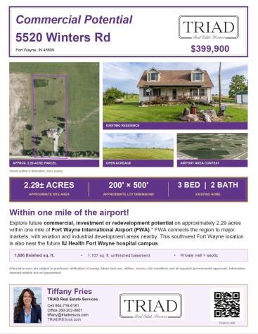 5520 Winters Road Fort Wayne IN 46809