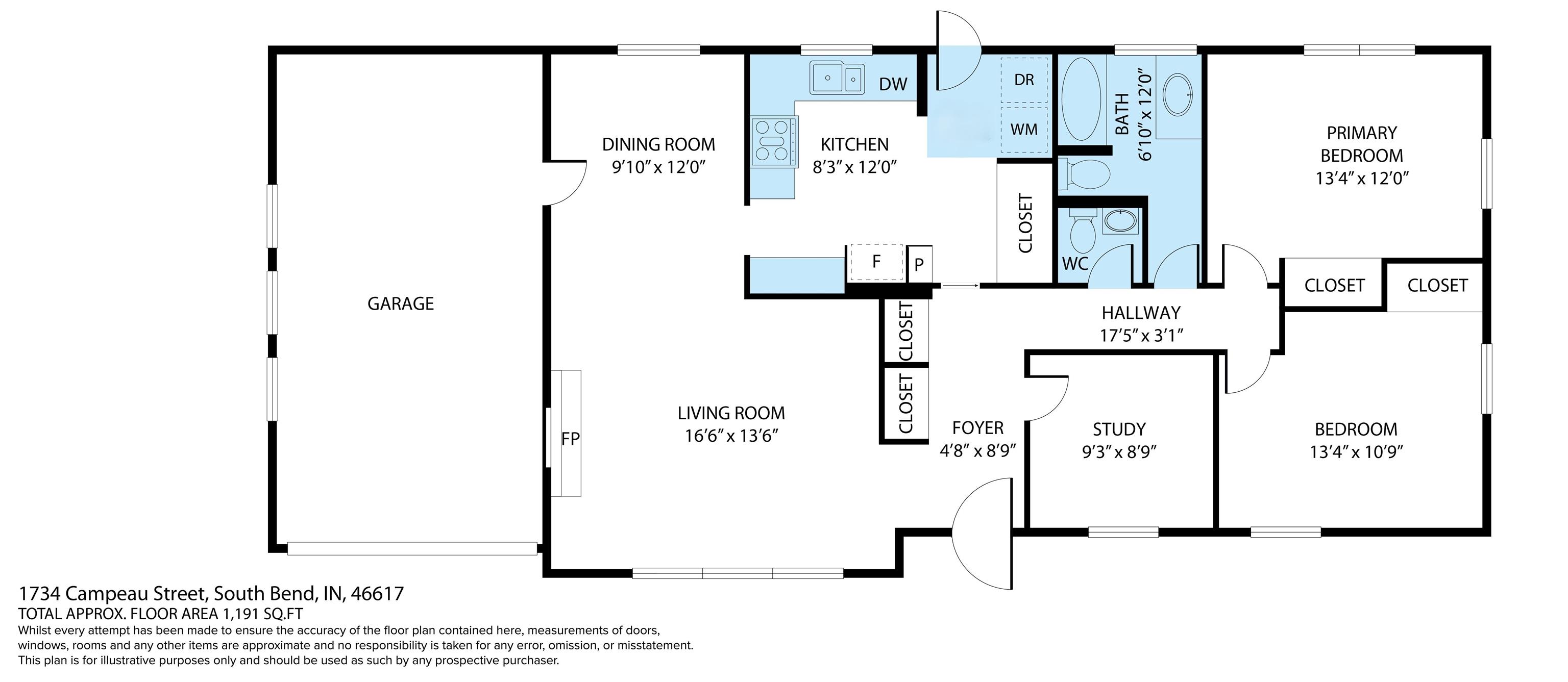 1734 Campeau Street South Bend IN 46617