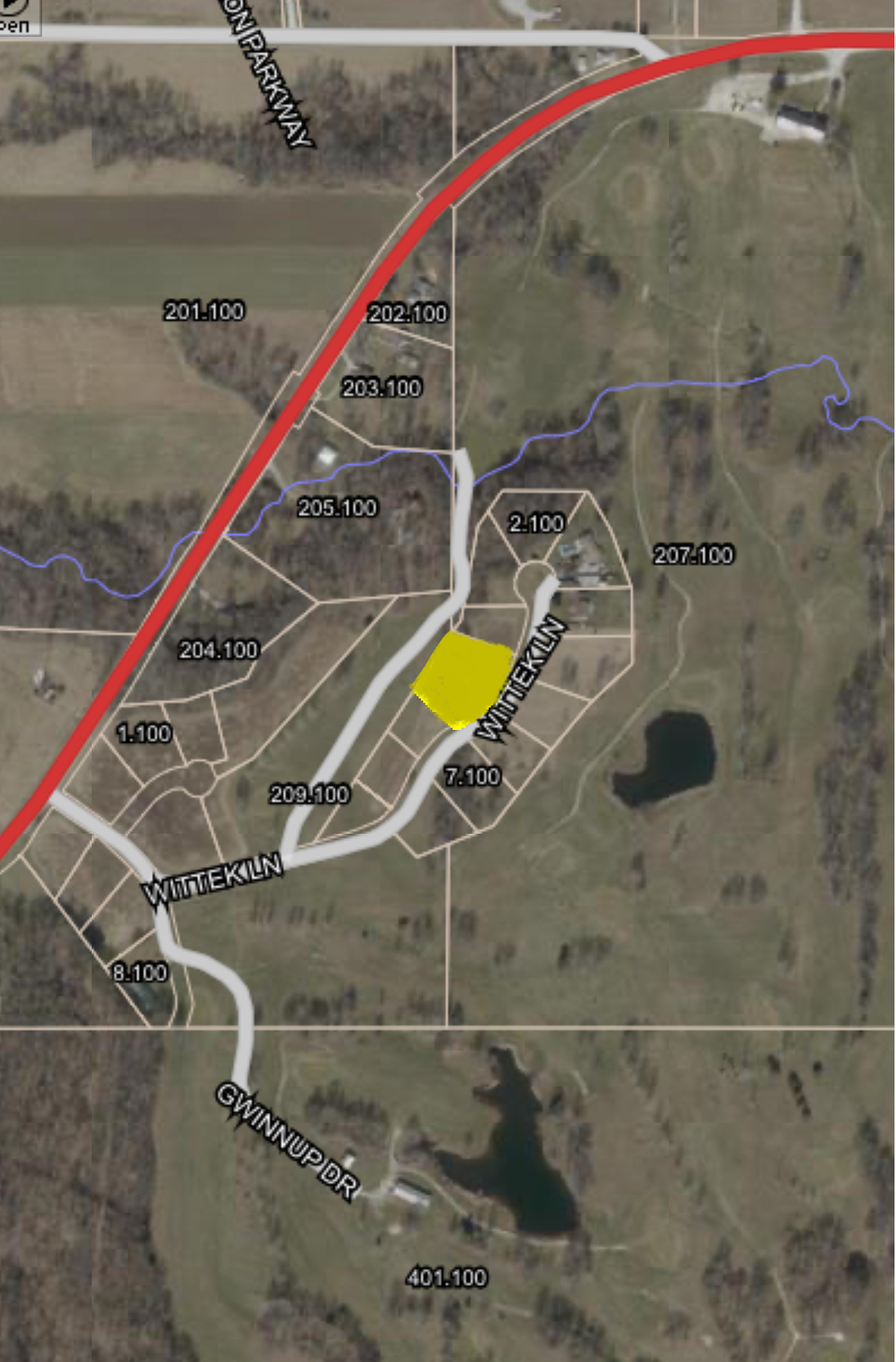 000 N Wittek Lane N Waveland IN 74989