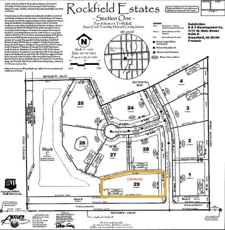 Lot 29 Rockfield Estates Greenfield IN 46140