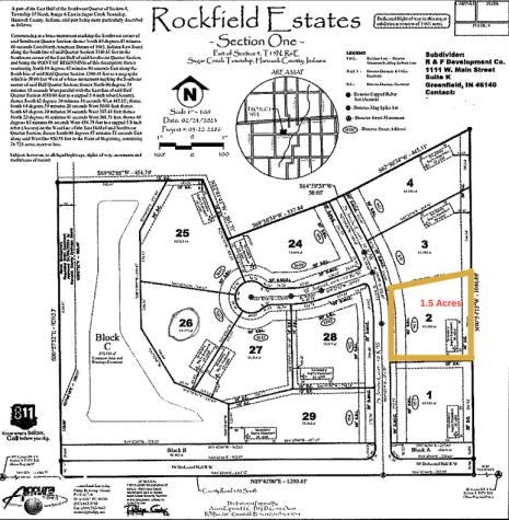 Lot 2 Rockfield Estates Street Greenfield IN 46140