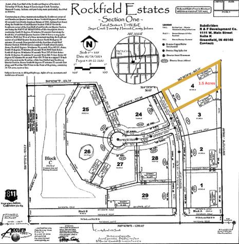 Lot 4 Rockfield Estates Street Greenfield IN 46140