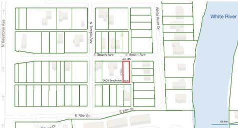 Lot 115 Of 2605 Beach Avenue Indianapolis IN 46240