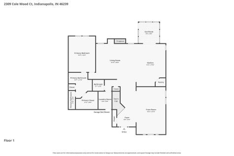 2309 Cole Wood Court Indianapolis IN 46239