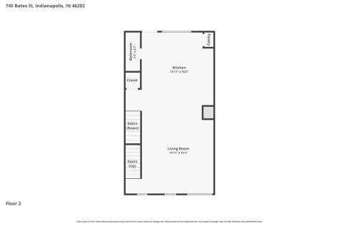 745 Bates Street Indianapolis IN 46202