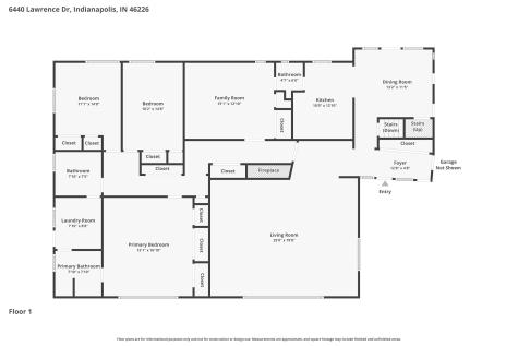 6440 Lawrence Drive Indianapolis IN 46226