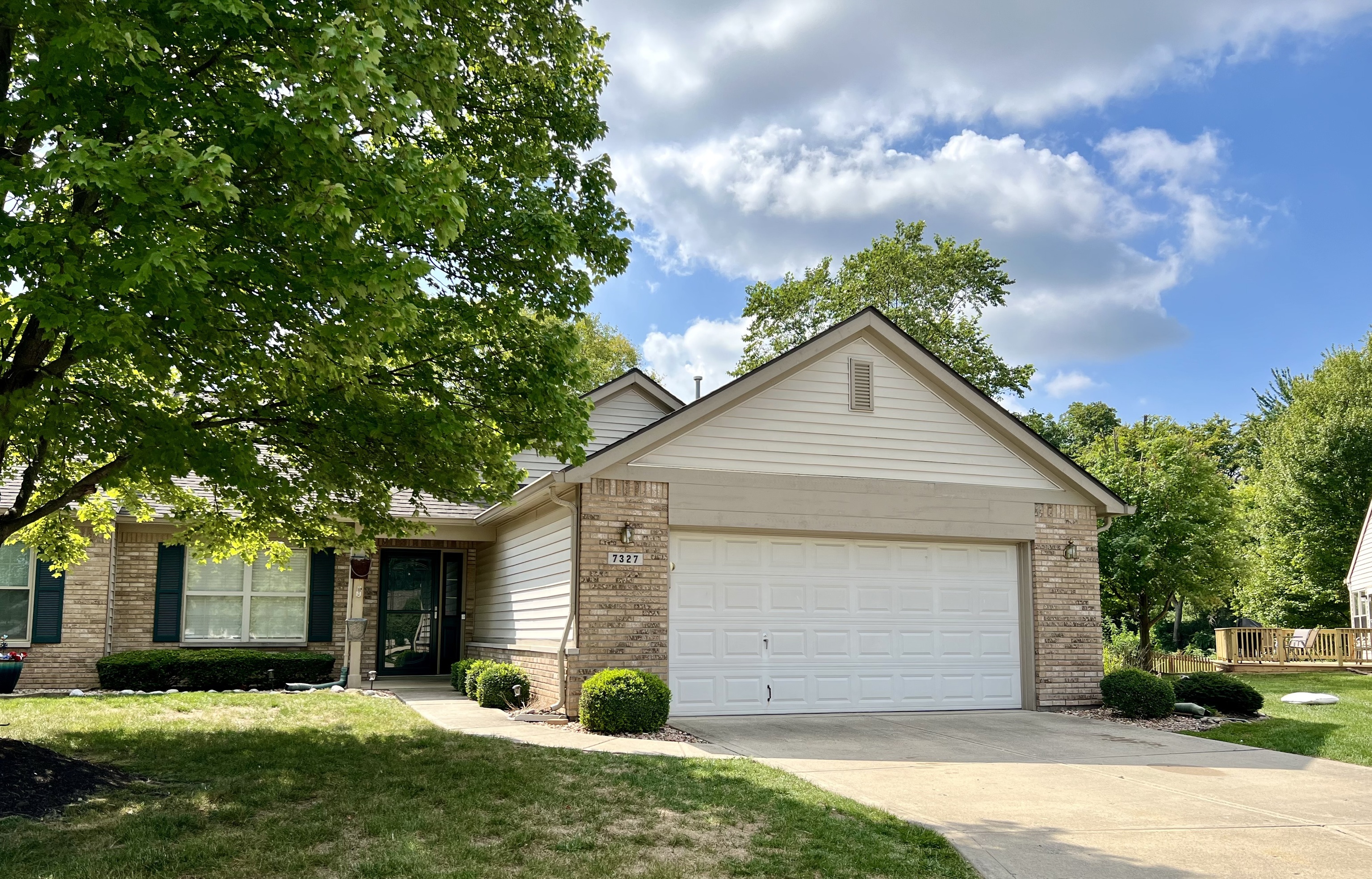 7327 Brant Pointe Circle Indianapolis IN 46217